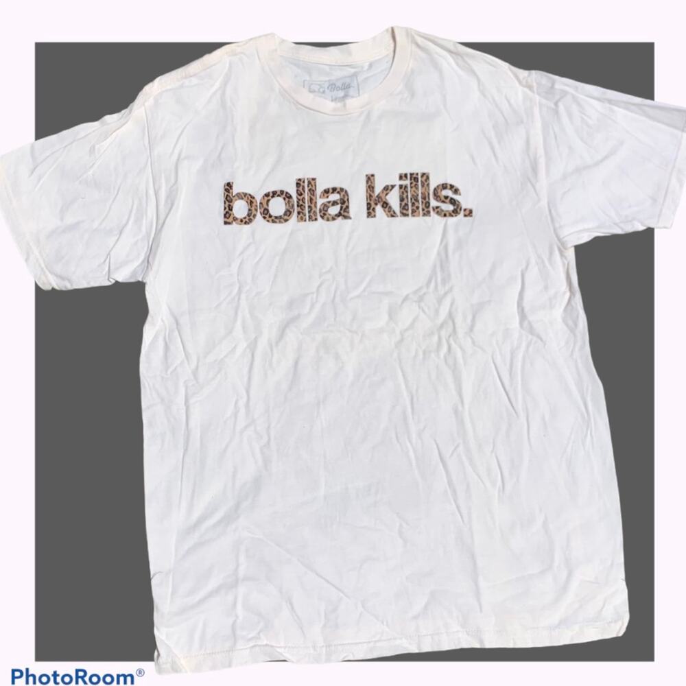 Bolla kills tshirt Text Size Large